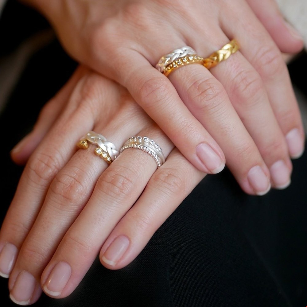 Zilver, goud en rosé: draag het gewoon door elkaar Zilver, goud en rosé: draag het gewoon door elkaar